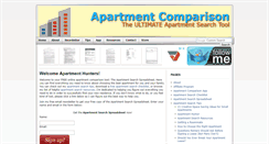 Desktop Screenshot of apartmenthunterhq.com